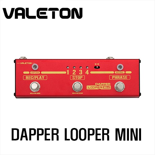 베일톤 대퍼 루퍼 미니 / Valeton dapper lopper mini &#039;MES-7&#039; [9V 아답터증정] [네이버톡톡/카톡 AMA-zing 추가인하]