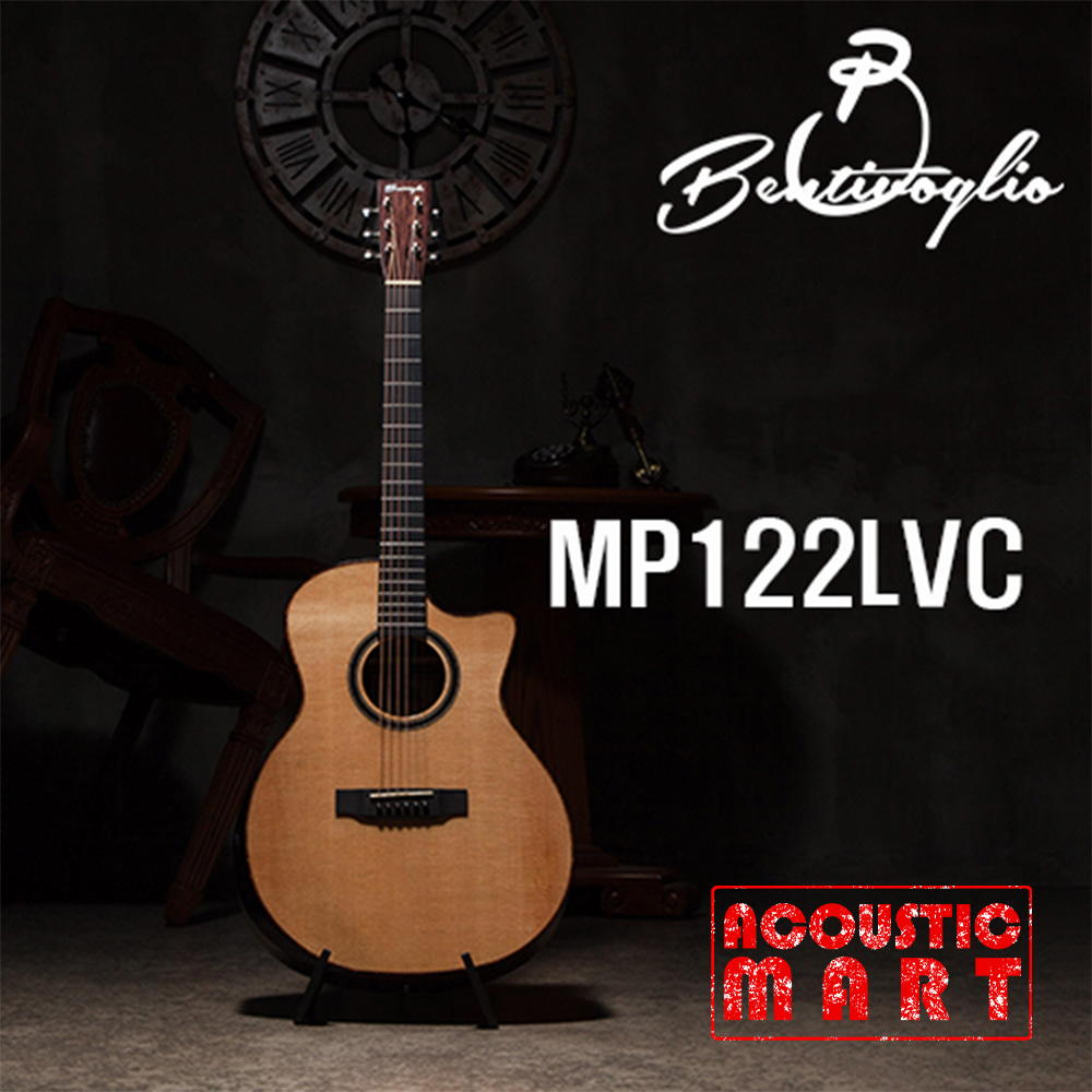 벤티볼리오 MP122lvc GA바디 컷어웨이 탑솔리드 기타 [네이버톡톡/카톡 AMA-zing 추가인하]