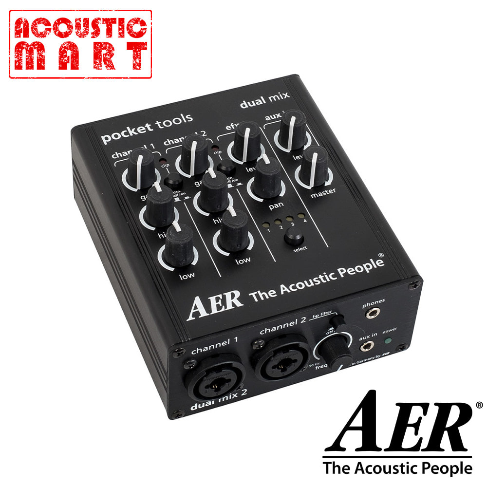 AER 듀얼 믹스 2 이펙터 Pocket Tools Dual Mix 2 [네이버톡톡/카톡 AMA-zing 추가인하]
