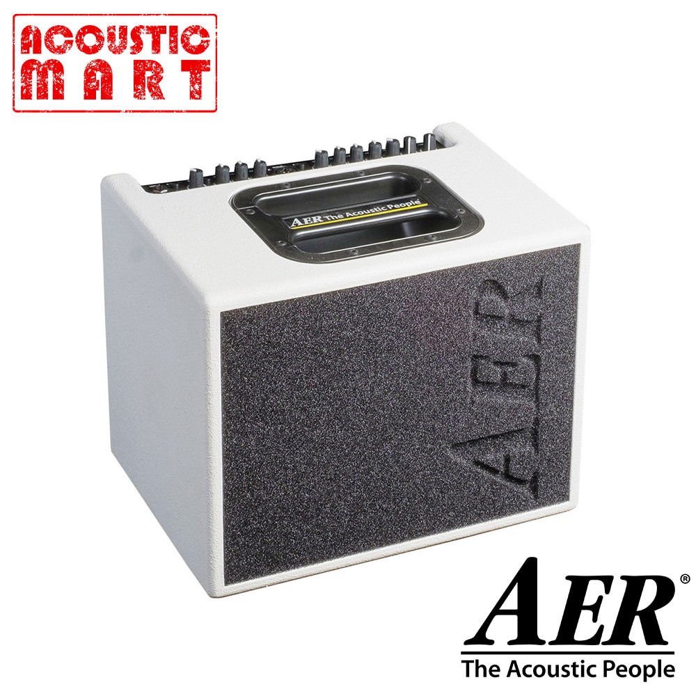AER 컴팩트 60/4 White Matte 어쿠스틱 앰프 Compact 60/4