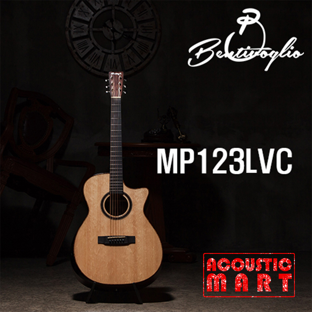 벤티볼리오 MP123lvc OM바디 컷어웨이 탑솔리드 기타