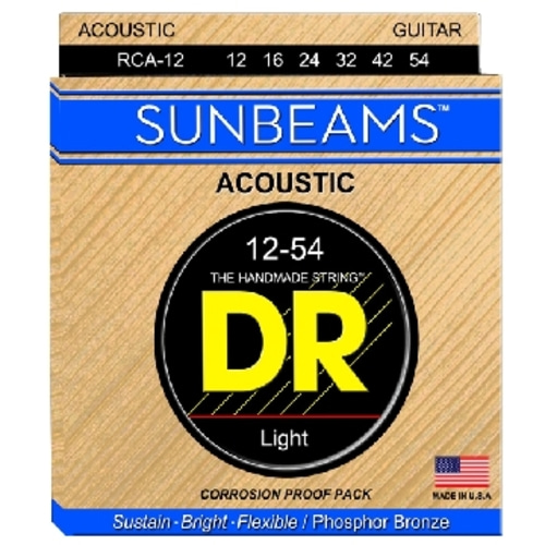 DR스트링 선빔 라운드코어 12-54 / DR Sunbeams acoustic 12-54 [네이버톡톡/카톡 AMA-zing 추가인하]