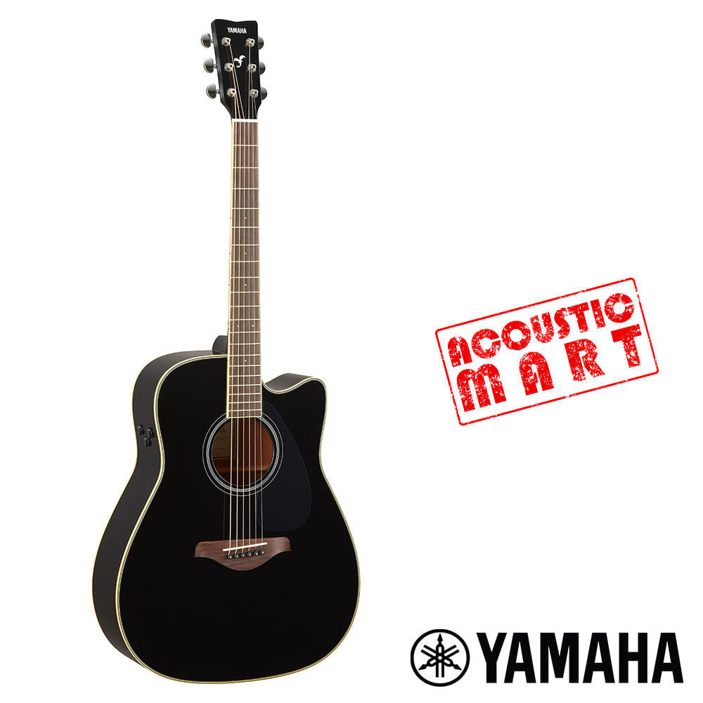 야마하 FGC-TA BL 트랜스 어쿠스틱 드레드넛 기타 [네이버톡톡/카톡 AMA-zing 추가인하]