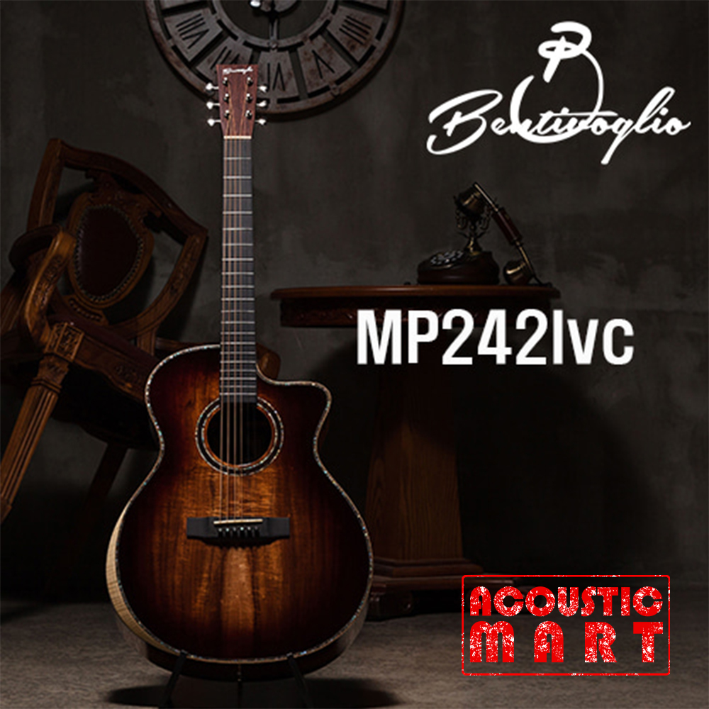 벤티볼리오 MP242lvc GA바디 컷어웨이 탑솔리드 기타